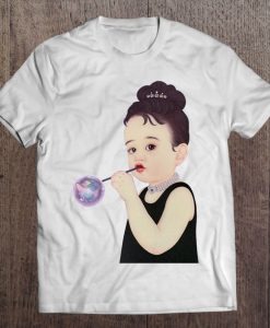 if i were super star audrey hepburn T shirt NF