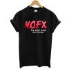 nofx to keep kids on punk t shirt NF