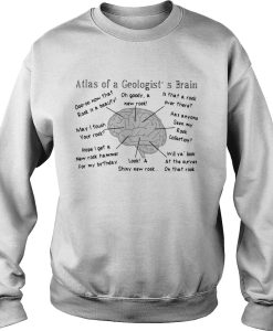 Atlas Of A Geologists Brain Sweatshirt NF