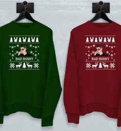 Bad Bunny Christmas Sweatshirt NF