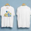 The Simpsons Family Portrait 1987 Retro T-Shirt NF