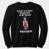 There Is aAlways Sunshine In My Heart Wacko Maria Sweatshirt back NF