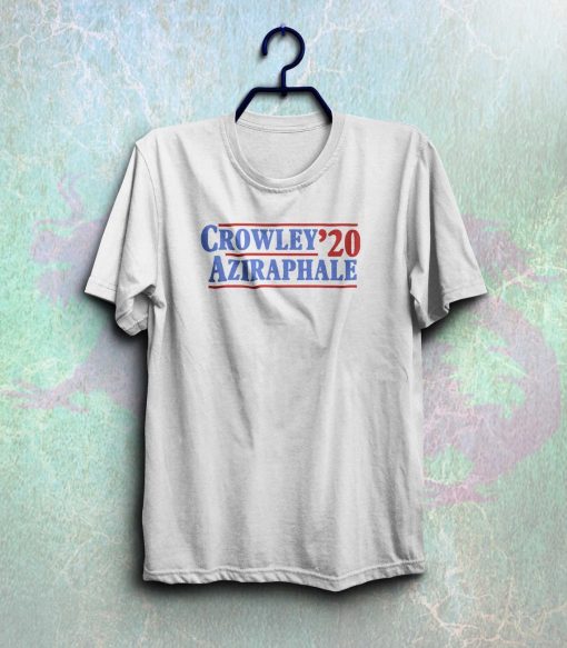 crowley aziraphale 20 t shirt NF