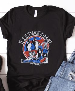 fleetwood mac 77 Tour T shirt NF