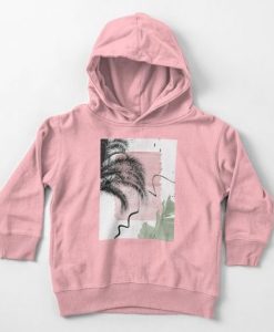 Banana Palms Abstract Hoodie NF