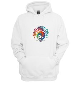 Good Vibes Only Bob Ross Hoodie NF