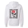 Hollister Rose Graphic Hoodie back NF