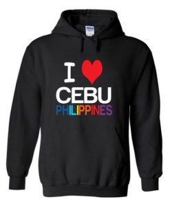 I Love Cebu Philippines Hoodie NF