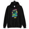 I am Happy Pug Hoodie NF