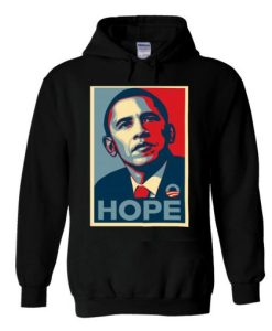 US President Barack Obama Hope Hoodie NF