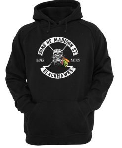 sons of madison st blackhawks hoodie NF