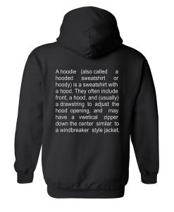 the description of a hoodie NF