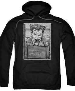 Batman Joker Adult Pull Over Hoodie NF