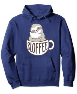 Coffee Sloth Hoodie NF