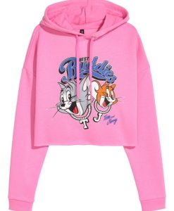 Pink Tom and Jerry Hoodie NF