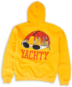 Yachty Yellow Back Hoodie NF