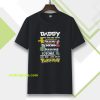 Fathers Day T-Shirt Daddy Favourite POKEMON T-Shirt