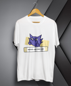 Haunter-Used-Mean-Look-Pokemon-Parody-T-Shirt-KM TPKJ1