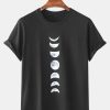 Moon Eclipse Short Sleeve Graphic T-Shirt TPKJ1