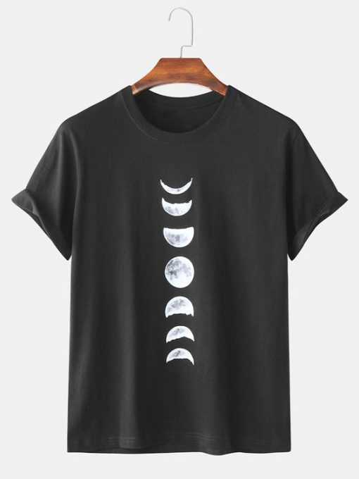 Moon Eclipse Short Sleeve Graphic T-Shirt TPKJ1