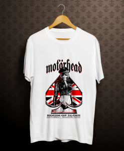 Motorhead White Unisex T-Shirt TPKJ1