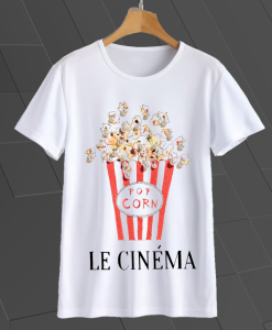 _Pop Corn Le Cinema T Shirt