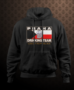 Praha Drinking Team Hoodie KM TPKJ1