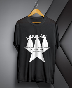 hamilton dancing ladies t-shirt