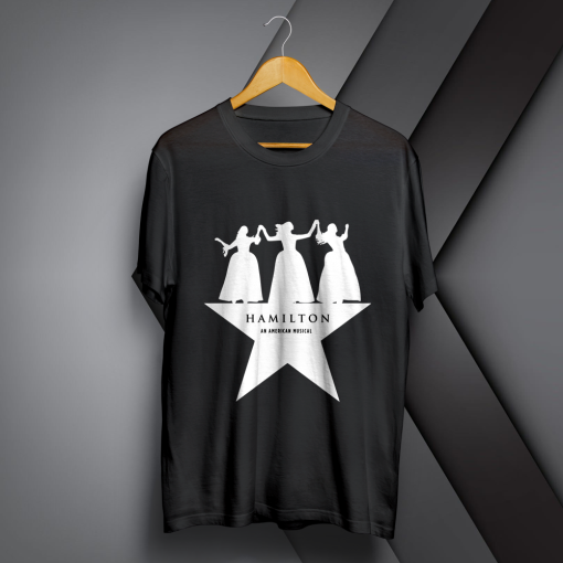 hamilton dancing ladies t-shirt