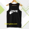 Love Middle Finger Logo Tanktop