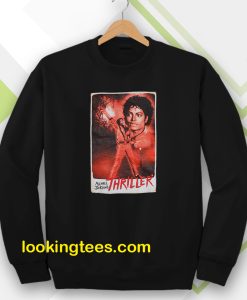 Michael Jackson Thriller Poster Sweatshirt