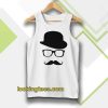 Mustache Men's Short Sleeve Tee Tanktop