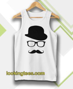 Mustache Men's Short Sleeve Tee Tanktop