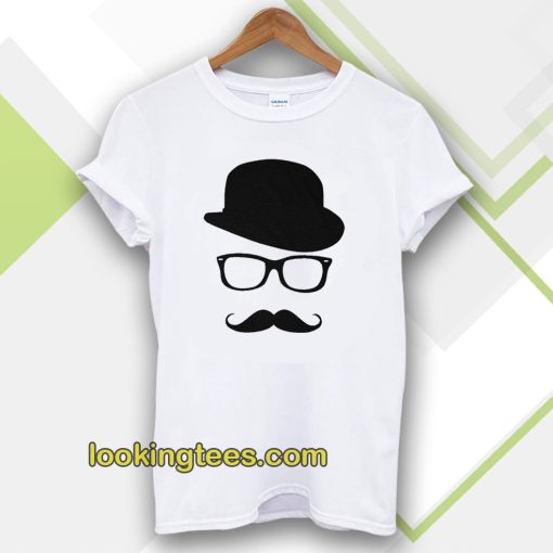 Mustache Men's Short Sleeve Tee Tshirt