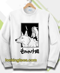 Princess Mononoke Tee Inspired by the anime Sweatshirt