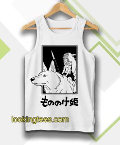 Princess Mononoke Tee Inspired by the anime Tanktop