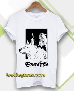 Princess Mononoke Tee Inspired by the anime Tshirt