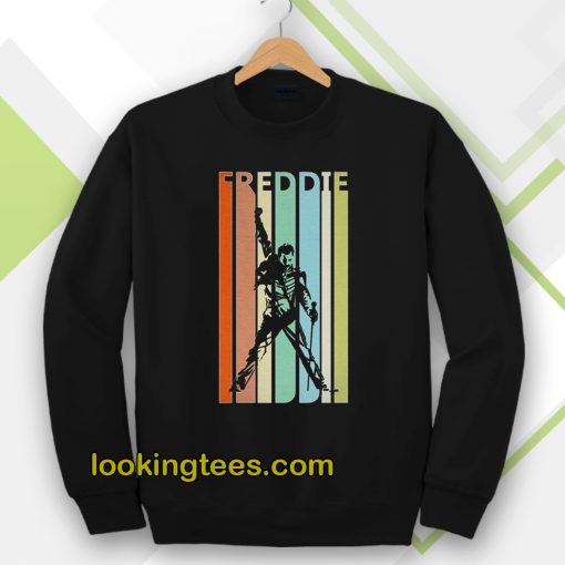 Retro Freddie Mercury Sweatshirt