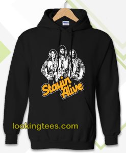 Stayin Alive Bee Gees Hoodie