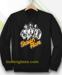 Stayin Alive Bee Gees Sweatshirt