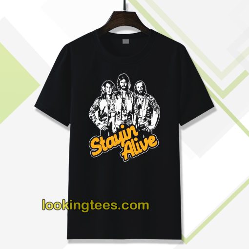 Stayin Alive Bee Gees t-shirt