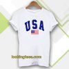 USA White T-Shirt