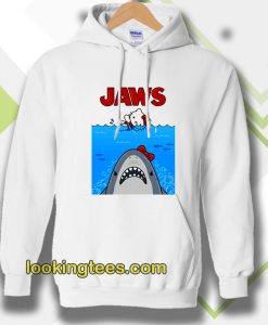 Jaws hello kitty hoodie