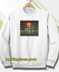 Louis tomlinson neon rose Sweatshirt