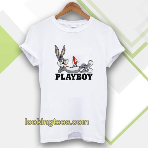 Playboy bugs bunny t-shirt