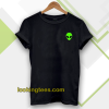 Alien Head Pocket Patch T-shirt