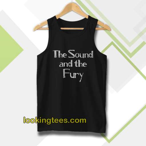 As Worn By Ian Curtis The Sound And The Fury Tanktop