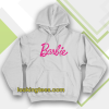 Barbie Logo white hoodie