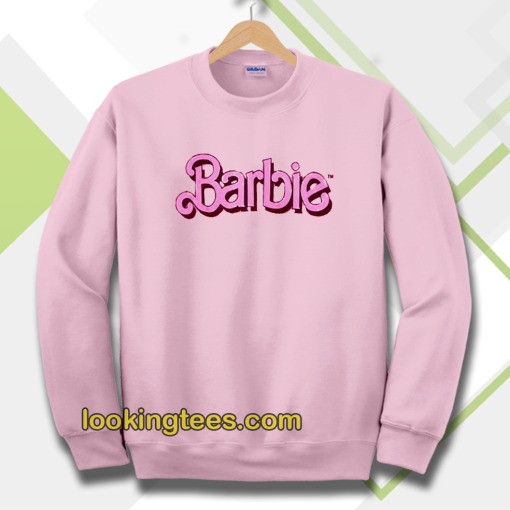 barbie Pink Barbie sweatshirt