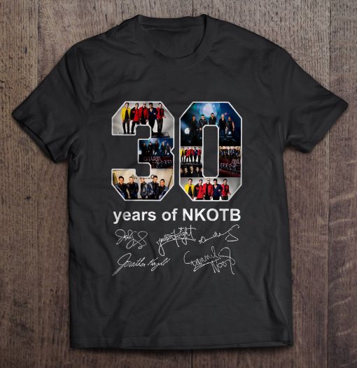 30 Years Of NKOTB New Kids On The Block t shirt